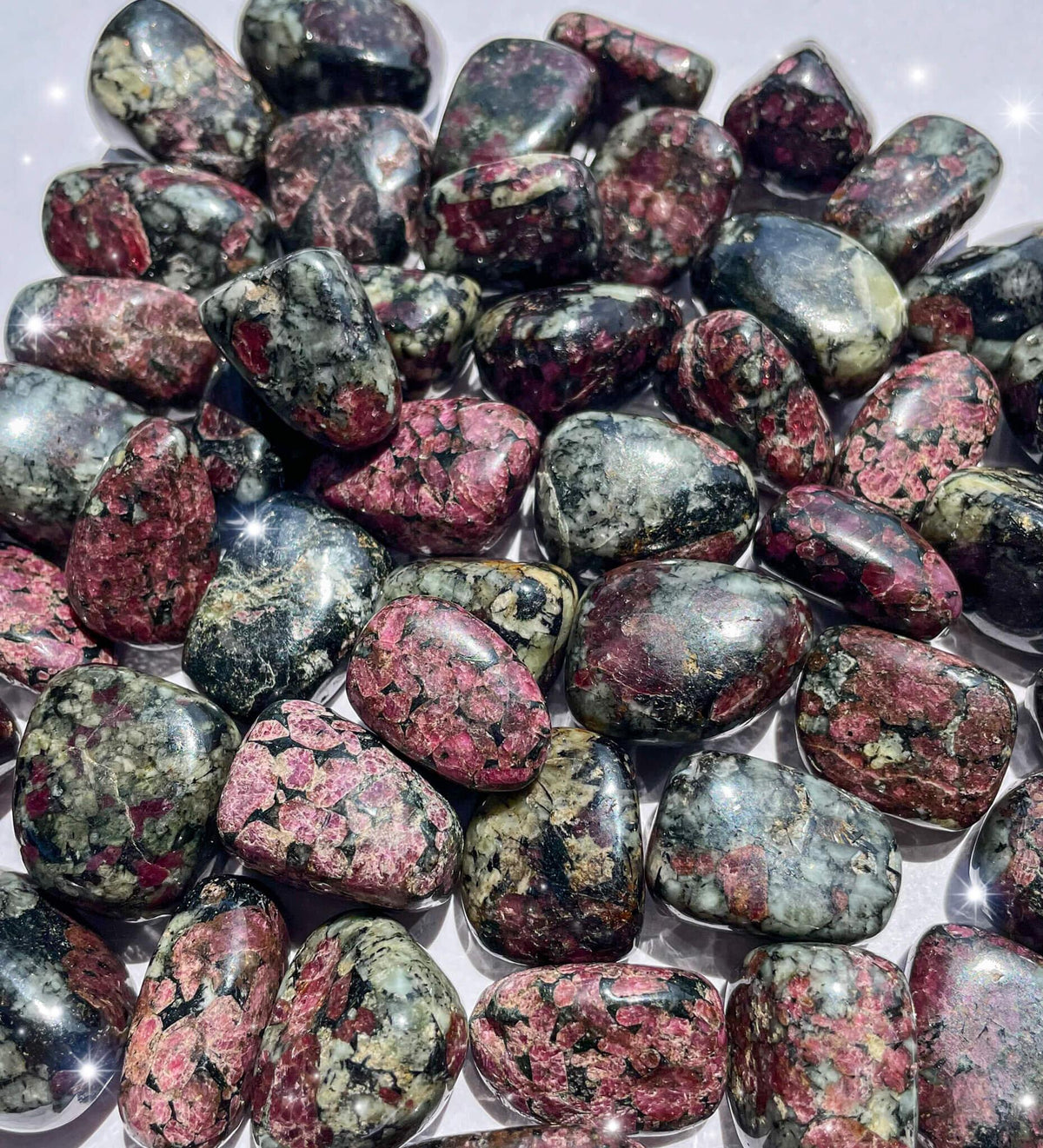 Eudialyte Tumbled Pocket Stones