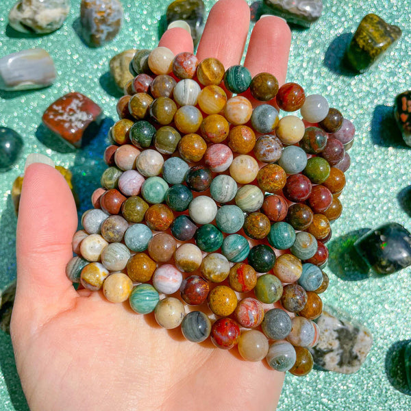 Ocean Jasper Bracelet - Rocks with Sass