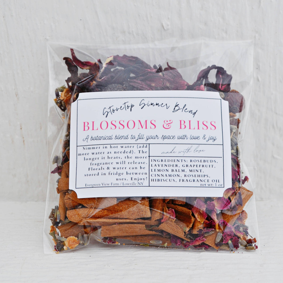 Blossoms & Bliss - Valentine's Day Simmer Pot