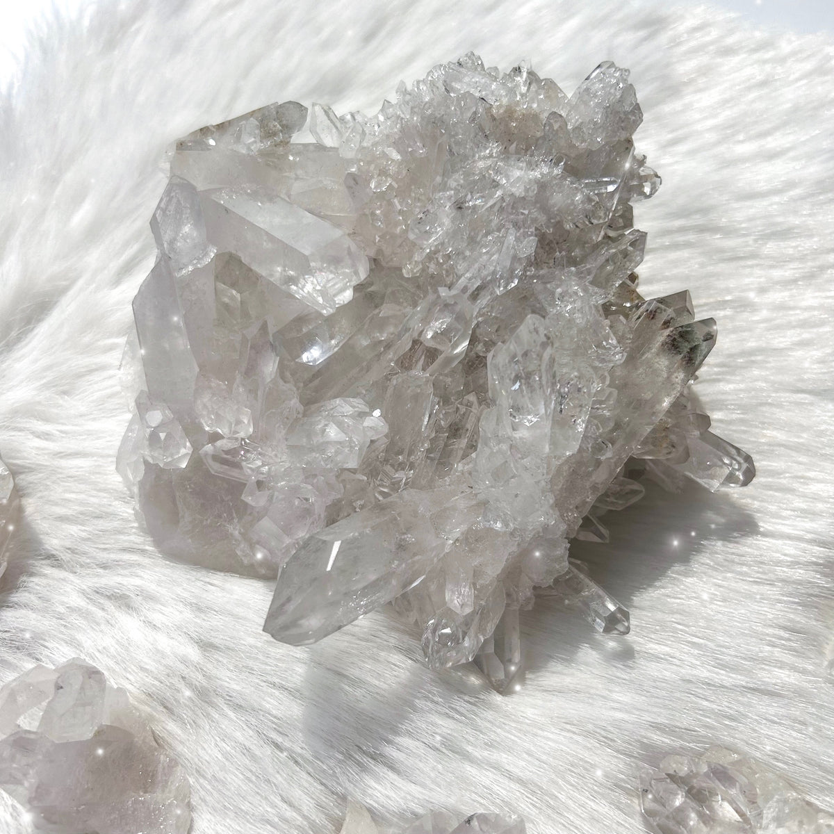 Clear Quartz Cluster - X