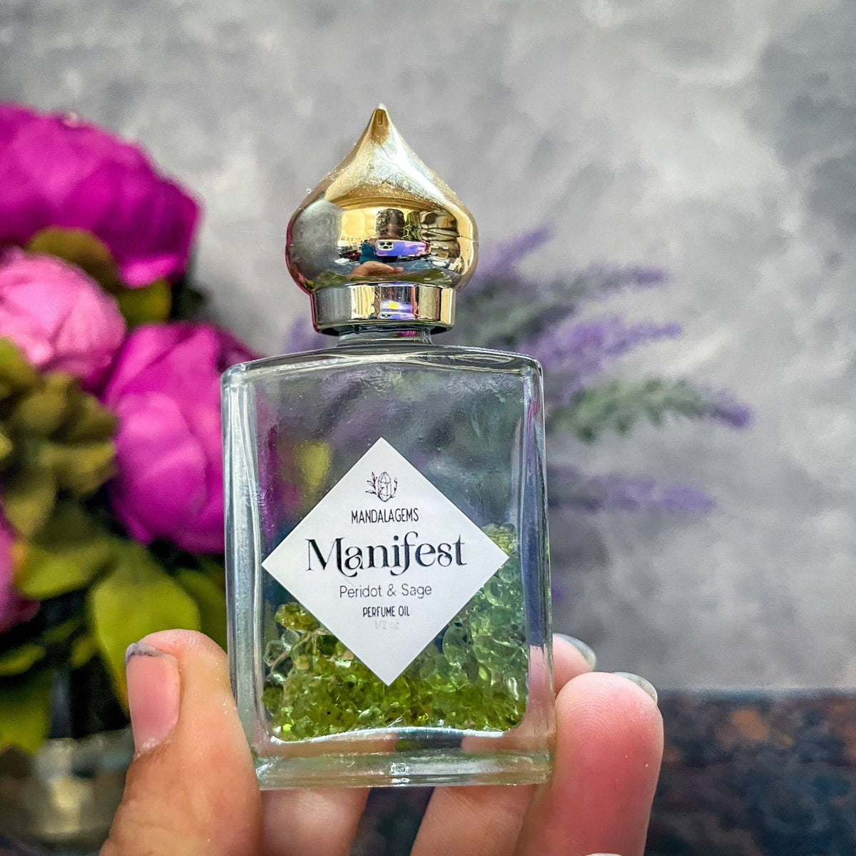 MANIFEST Perfume Oil w/ Peridot