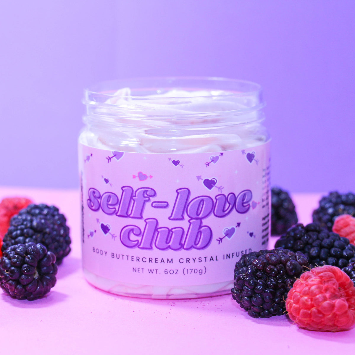 Self Love Club Crystal Infused Body Butter