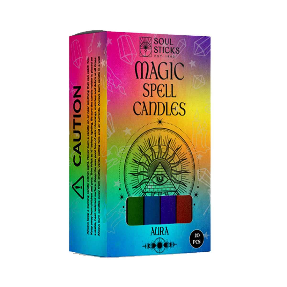 Rainbow Magic Spell Candles: Aura