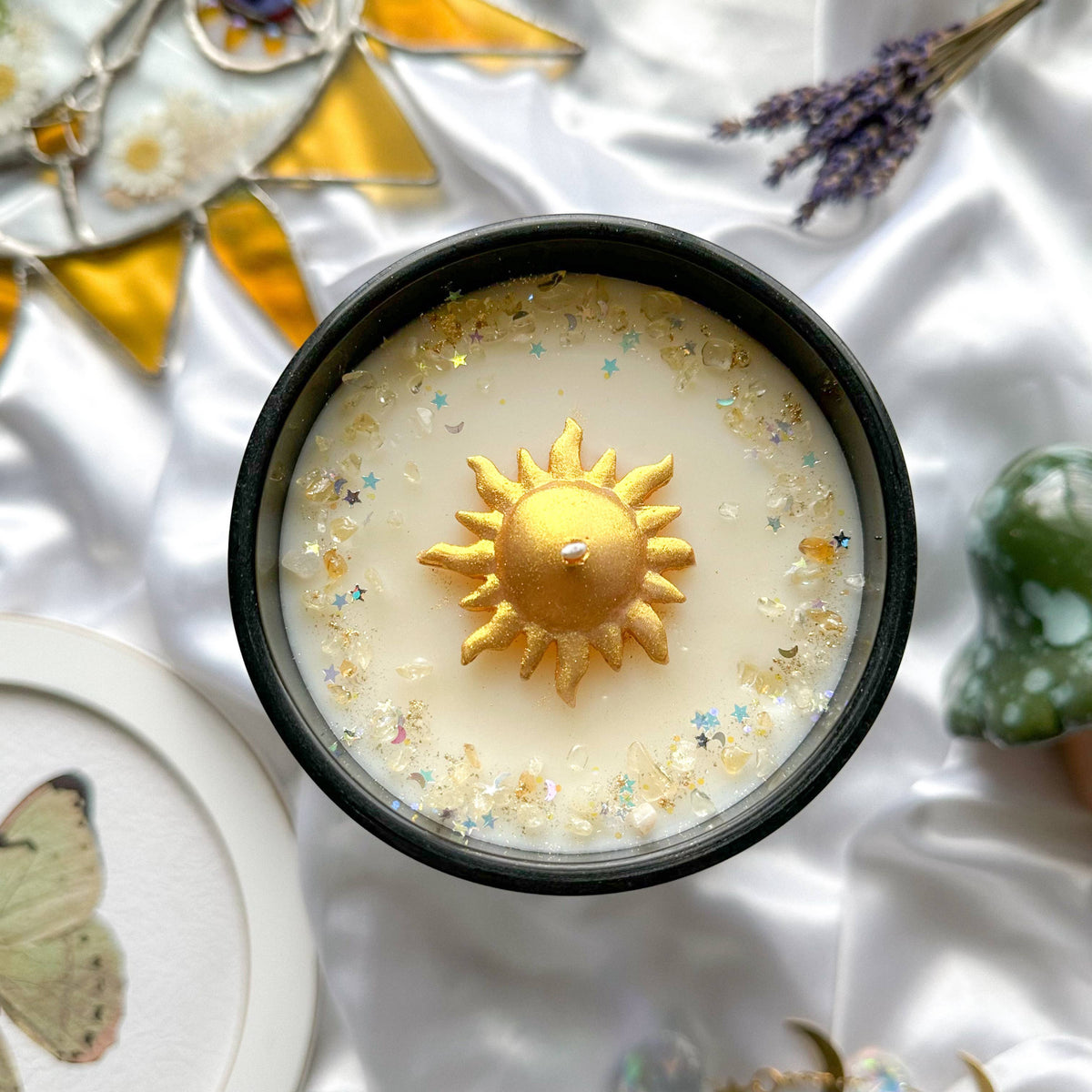 Solstice Ritual Candle