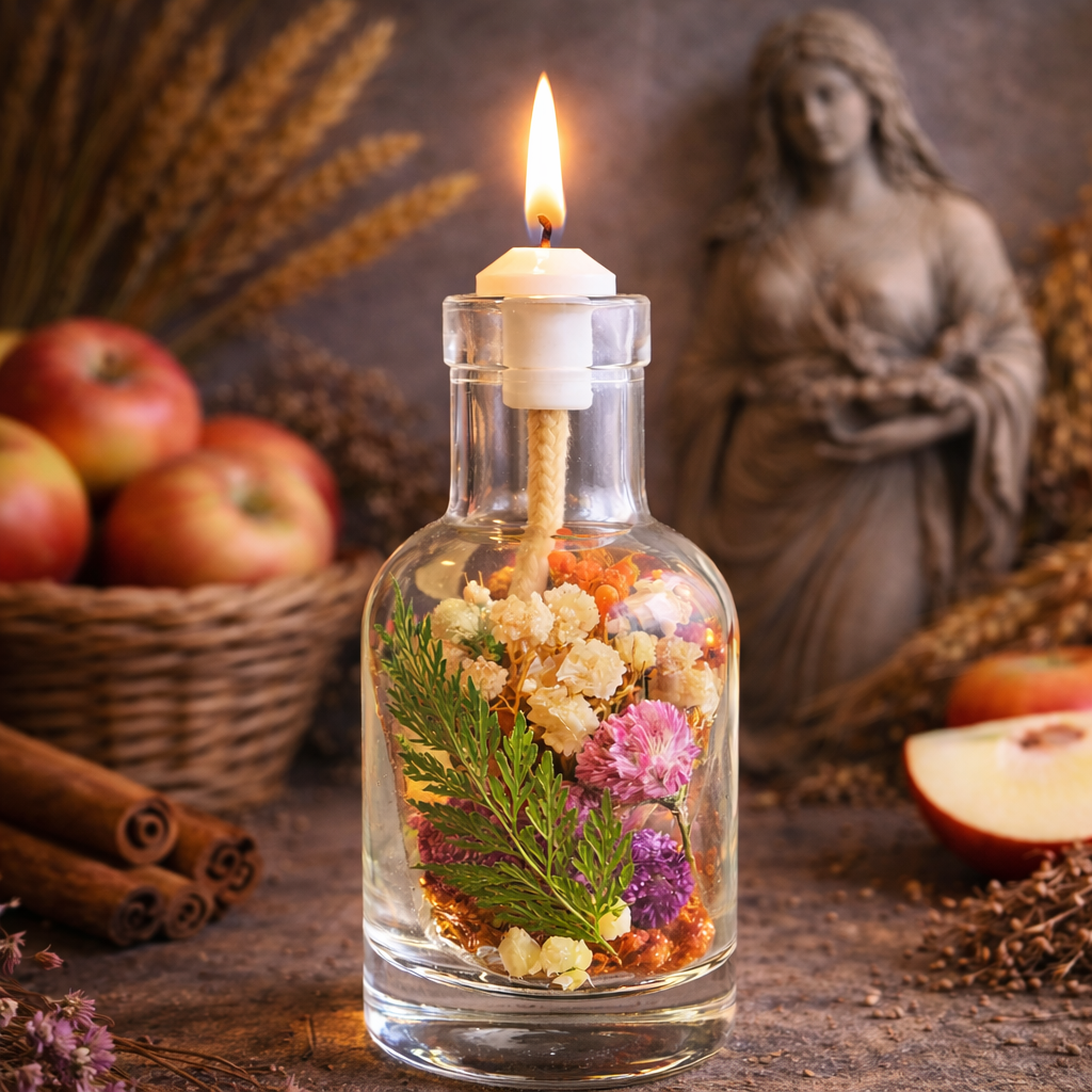 Hestia Oil Candle: 6 oz