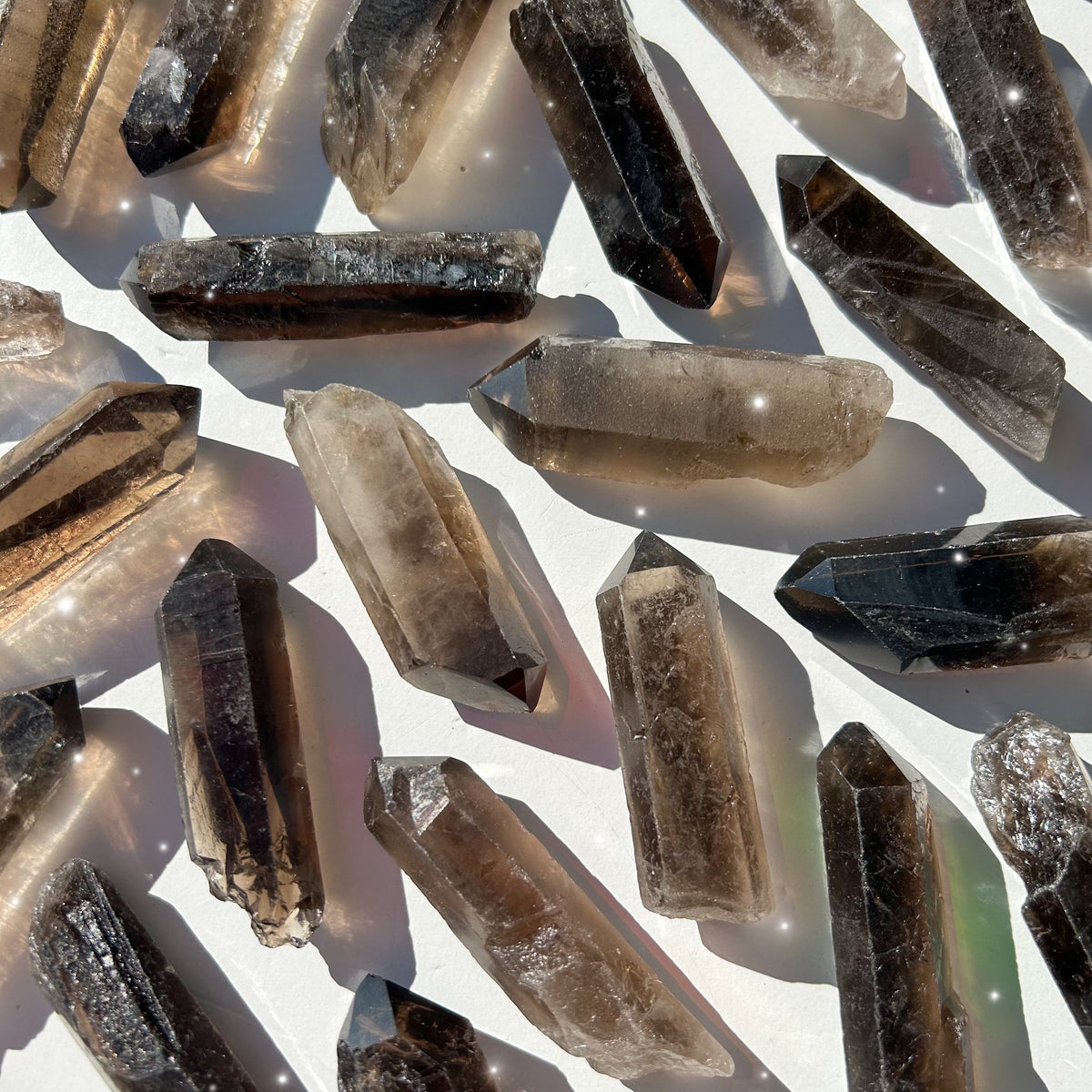 Smoky Quartz Raw Points