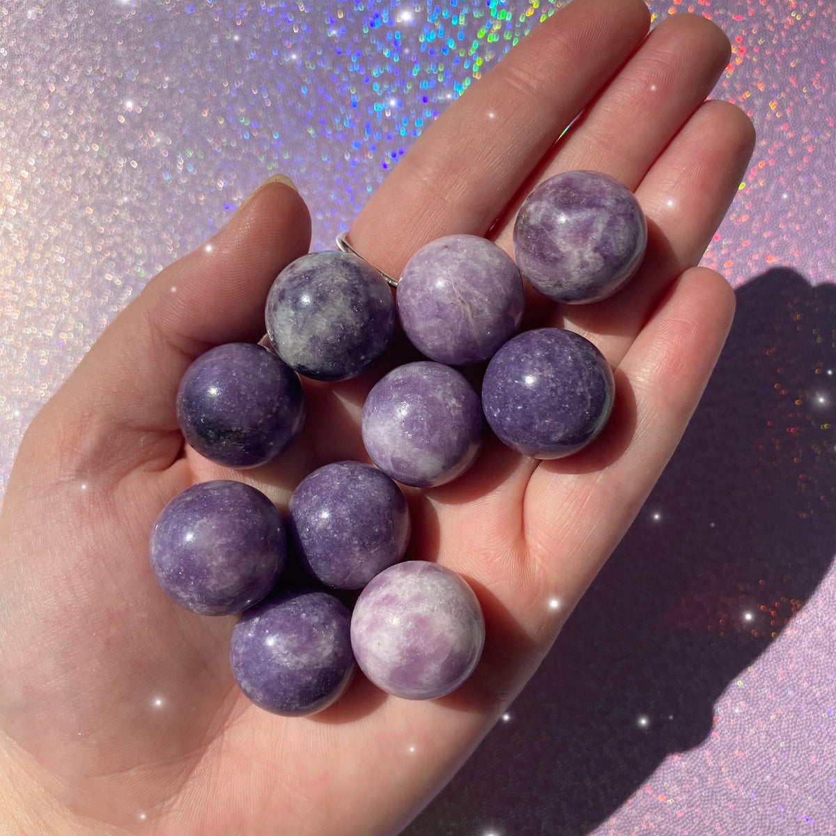 Lepidolite Mini Spheres