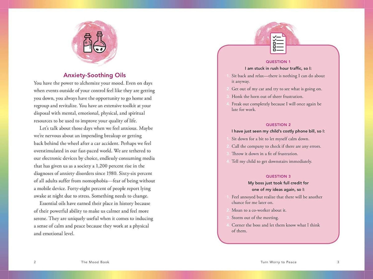 The Mood Book: Crystals, Oils &amp; Rituals