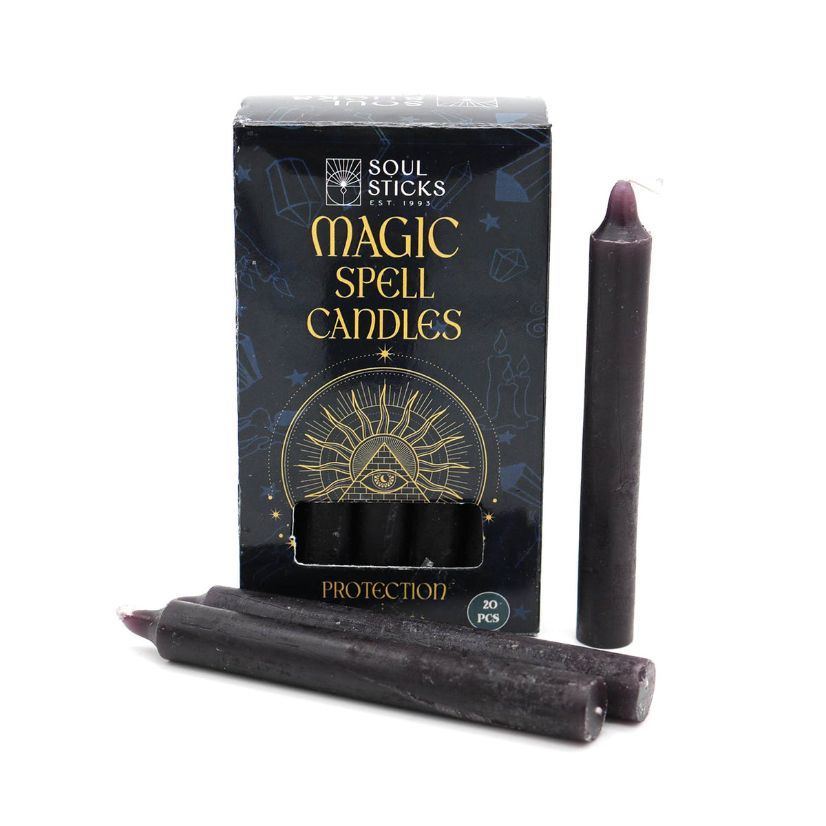 Black Spell Candles: Protection