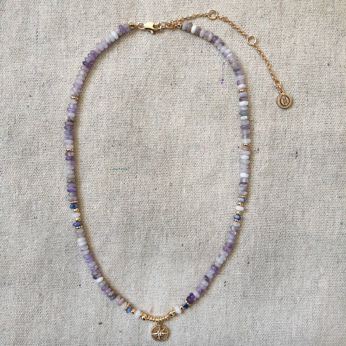 Beaded Sea Compass Necklace