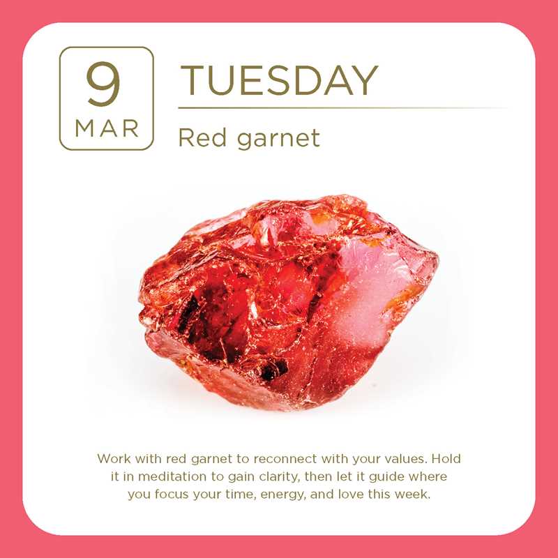 2027 Crystal Day-to-Day Calendar