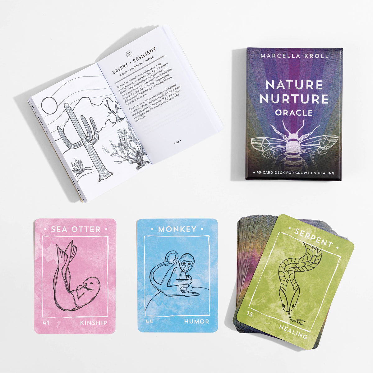 Nature Nurture Oracle: A 45-Card Deck for Growth &amp; Healing