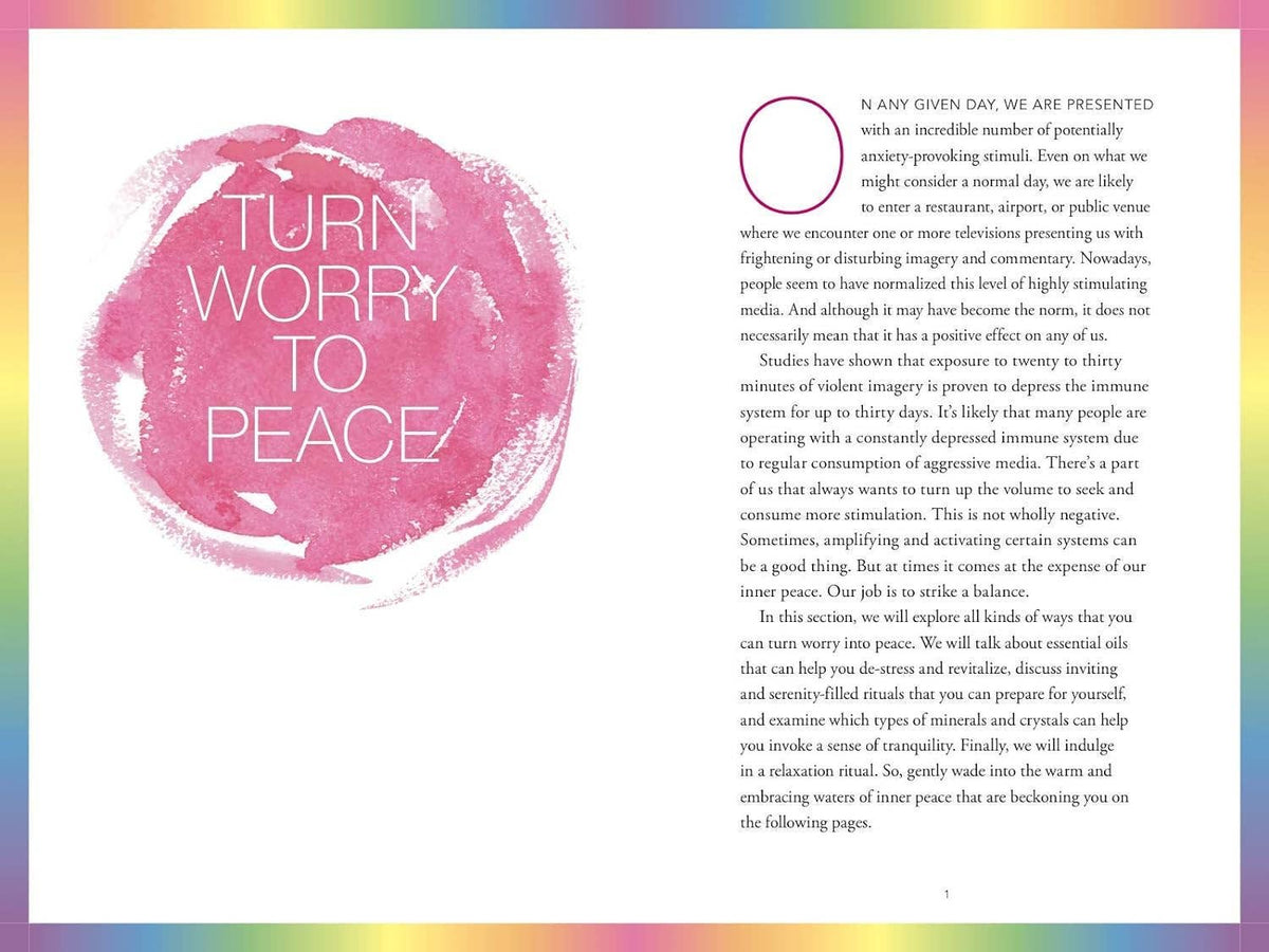 The Mood Book: Crystals, Oils &amp; Rituals