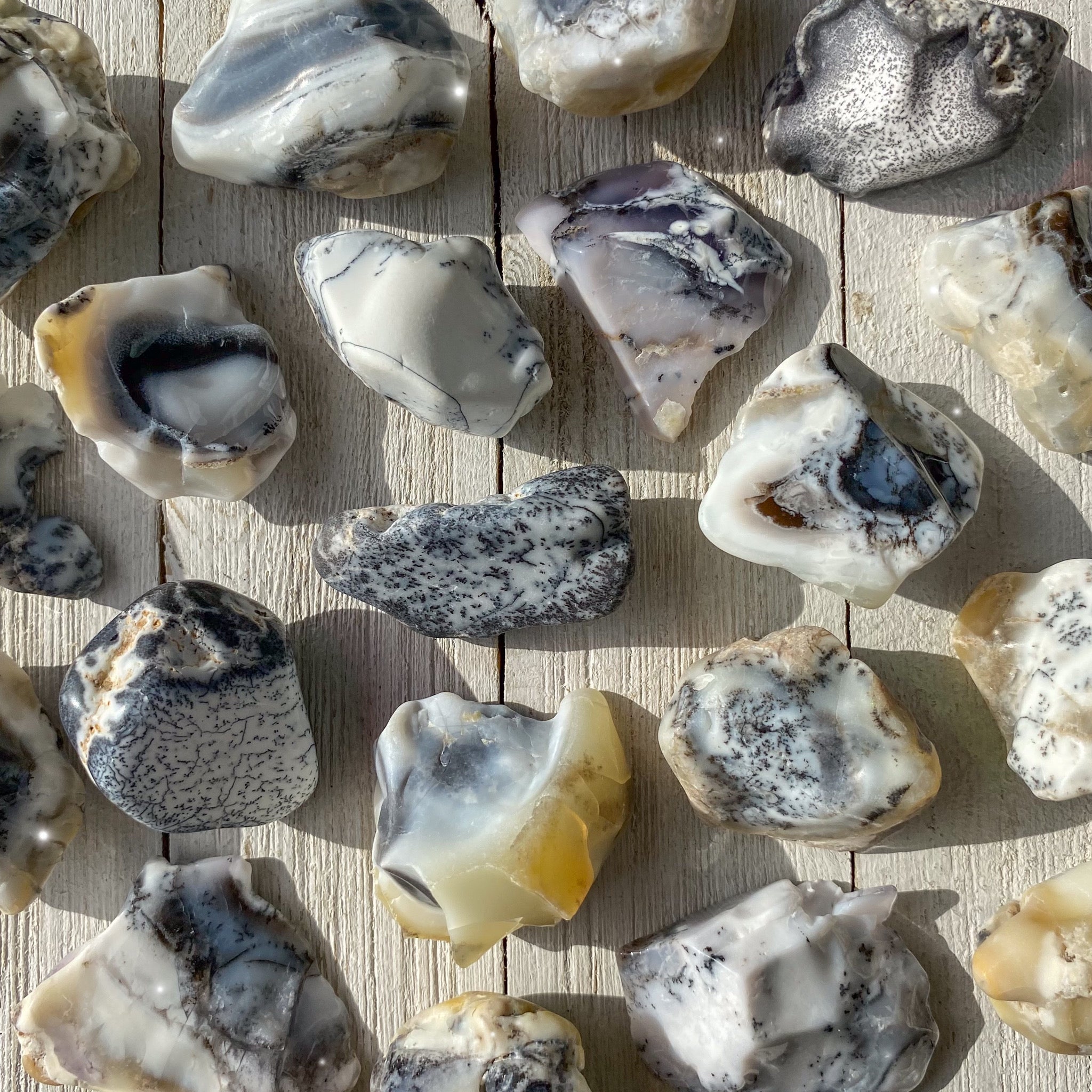 Dendritic Opal Freeforms - Rocks with Sass