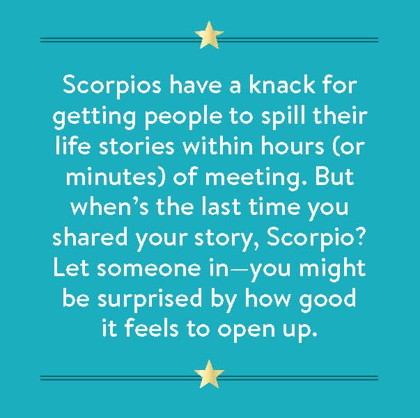 Cosmo Cards: Scorpio