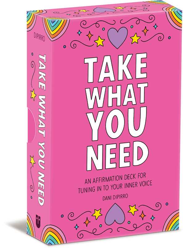 Take What You Need Affirmation Deck