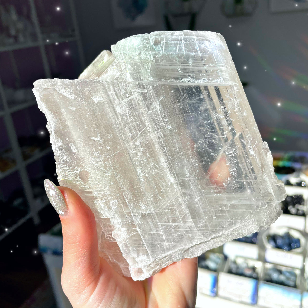 Clear Selenite Specimens