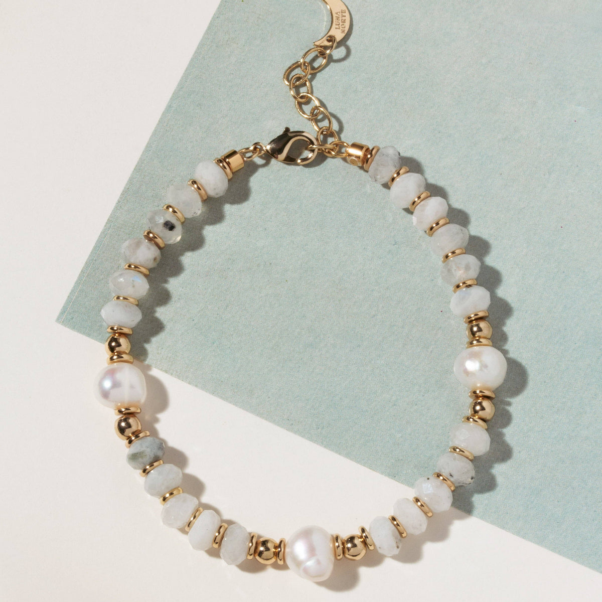 Pearl Next Door Rainbow Moonstone Bracelet
