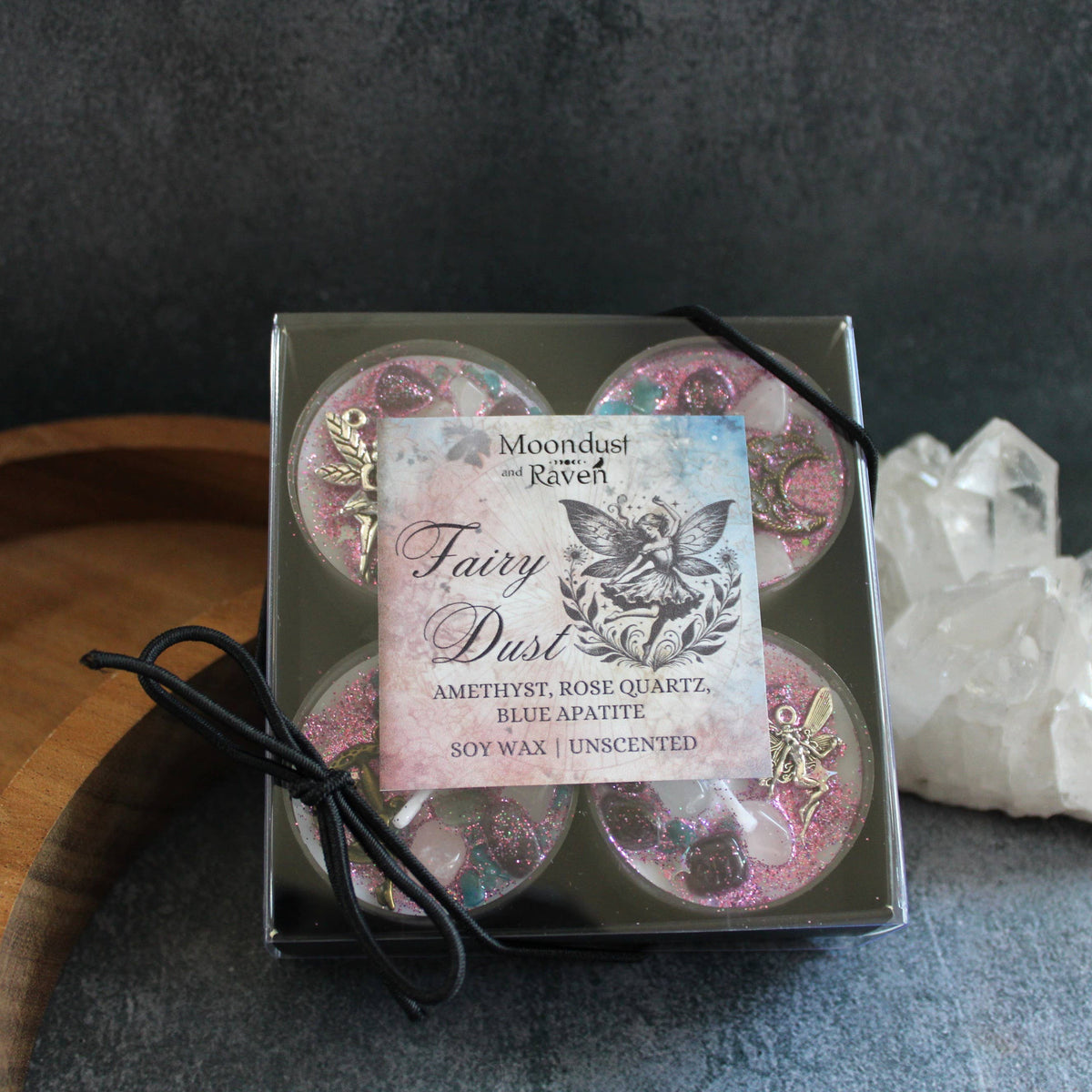 Fairy Dust Tealight Crystal Candles