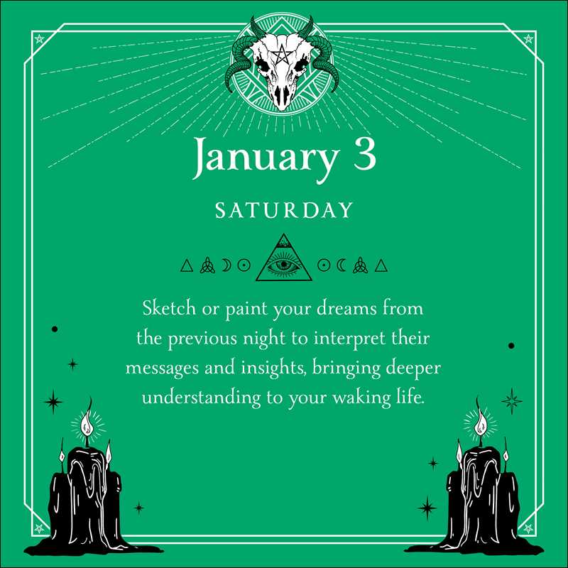 2026 Witch's Calendar: Daily Magick Day-to-Day Calendar