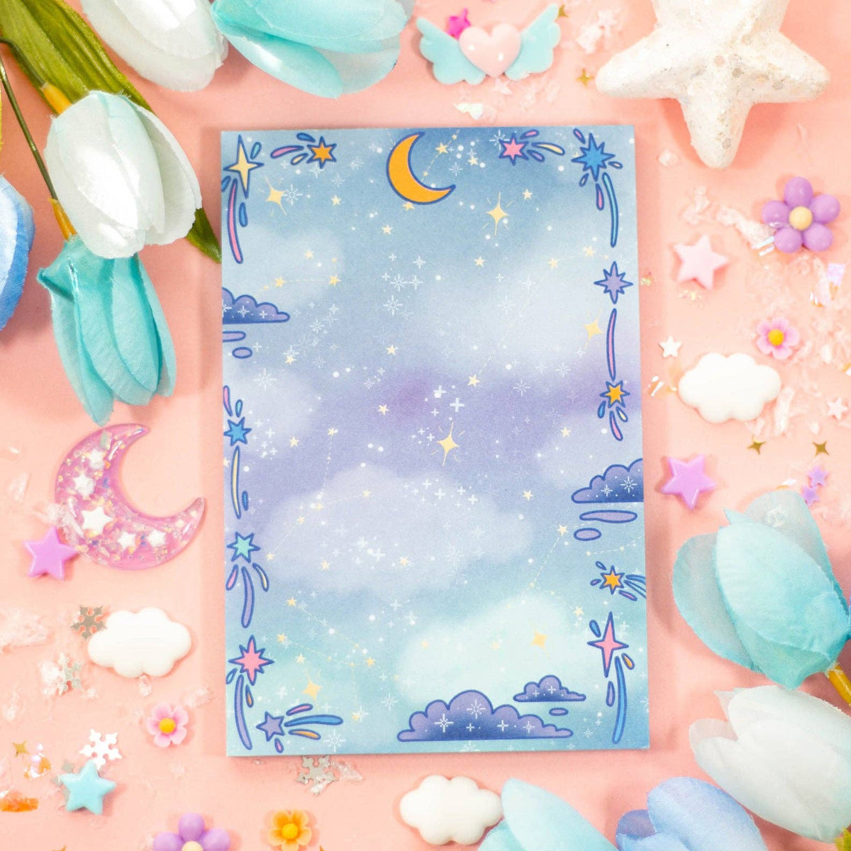 Celestial Galaxy Notepad