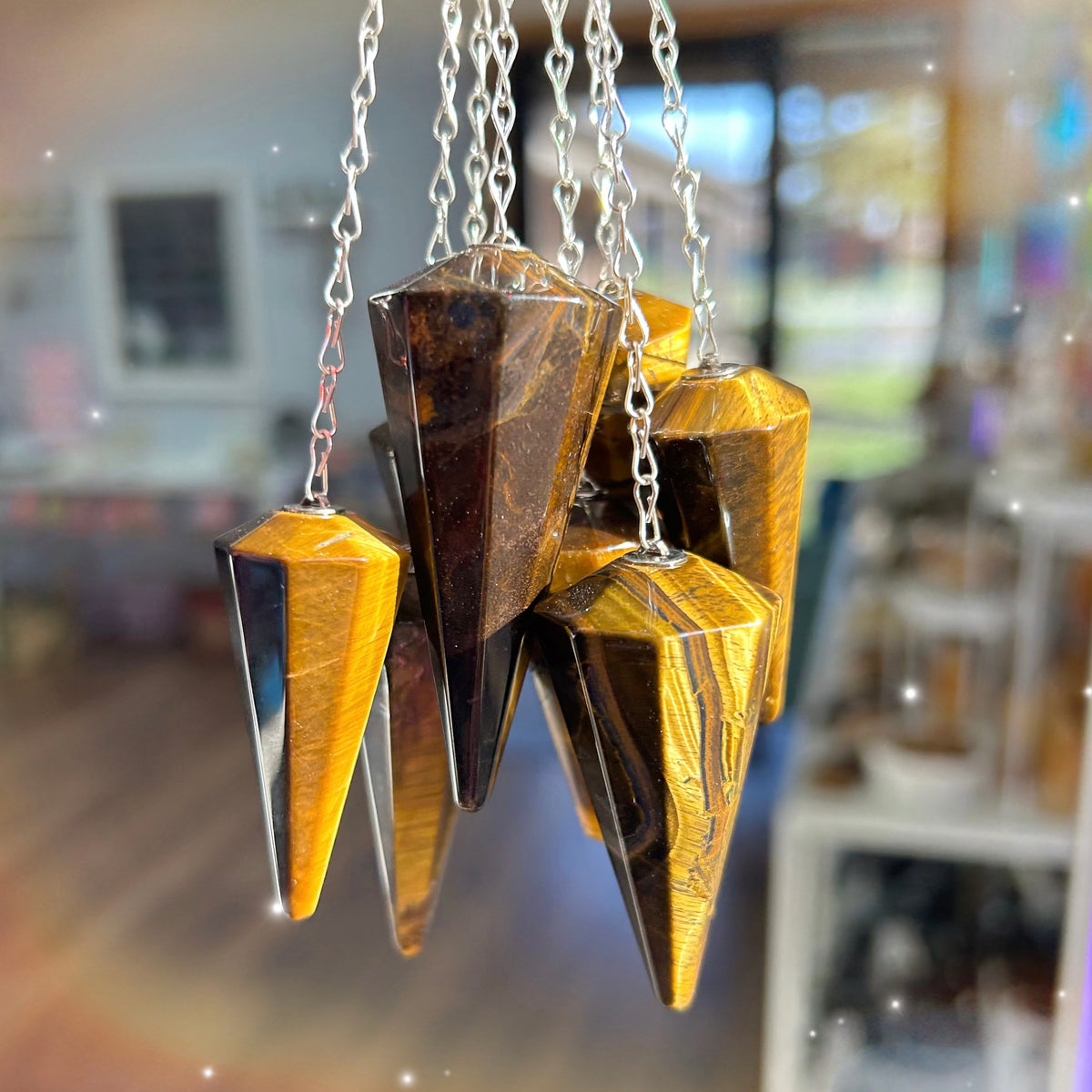 Tiger&#39;s Eye Pendulum