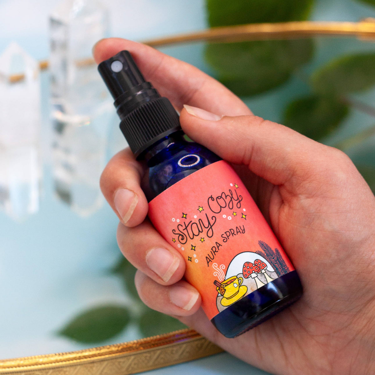 Stay Cozy Aura Spray - Orange + Spice