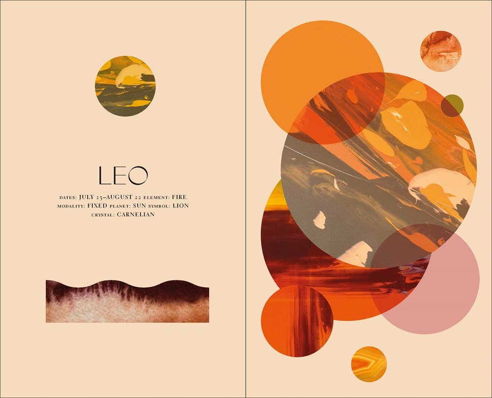 Leo Crystal Astrology Book