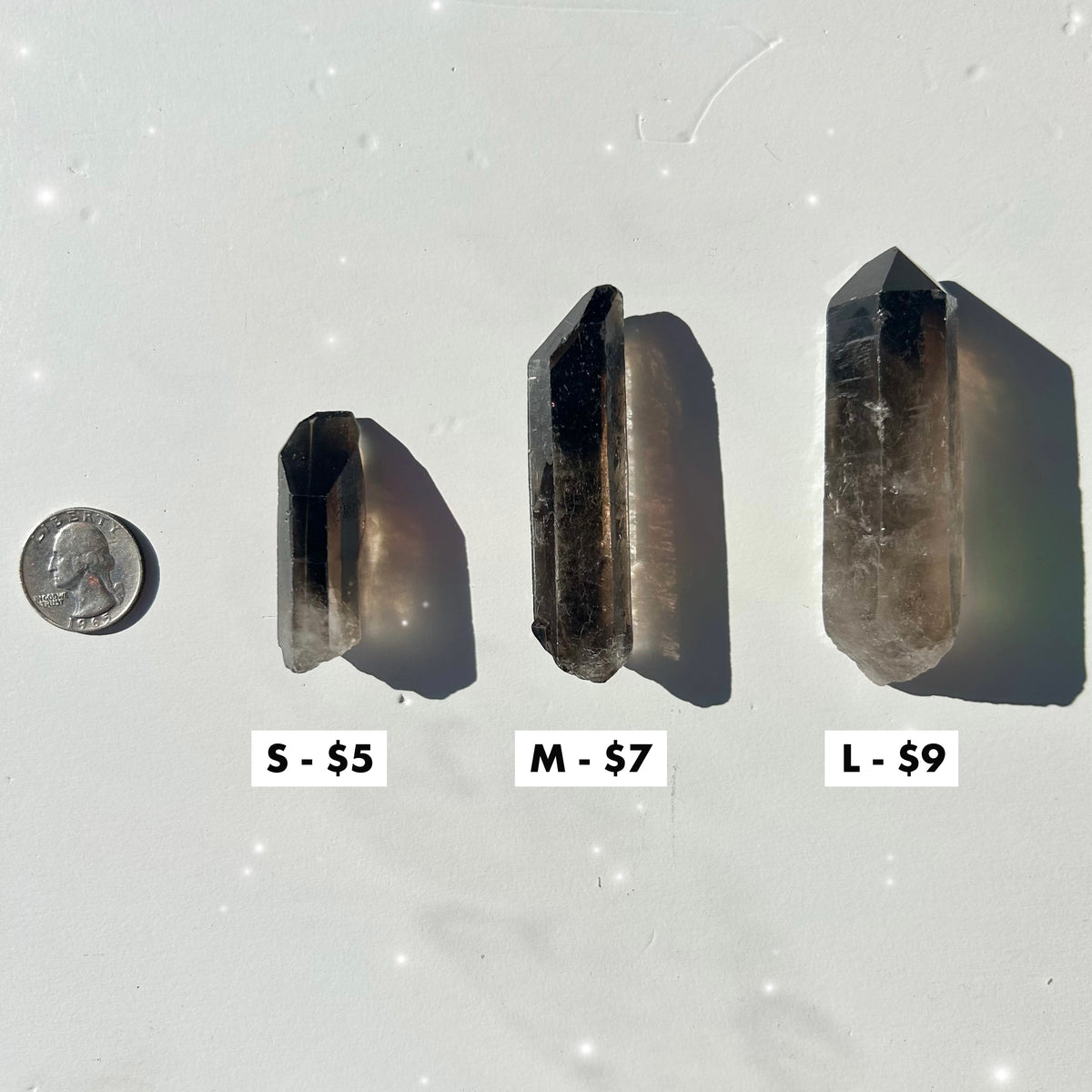 Smoky Quartz Raw Points