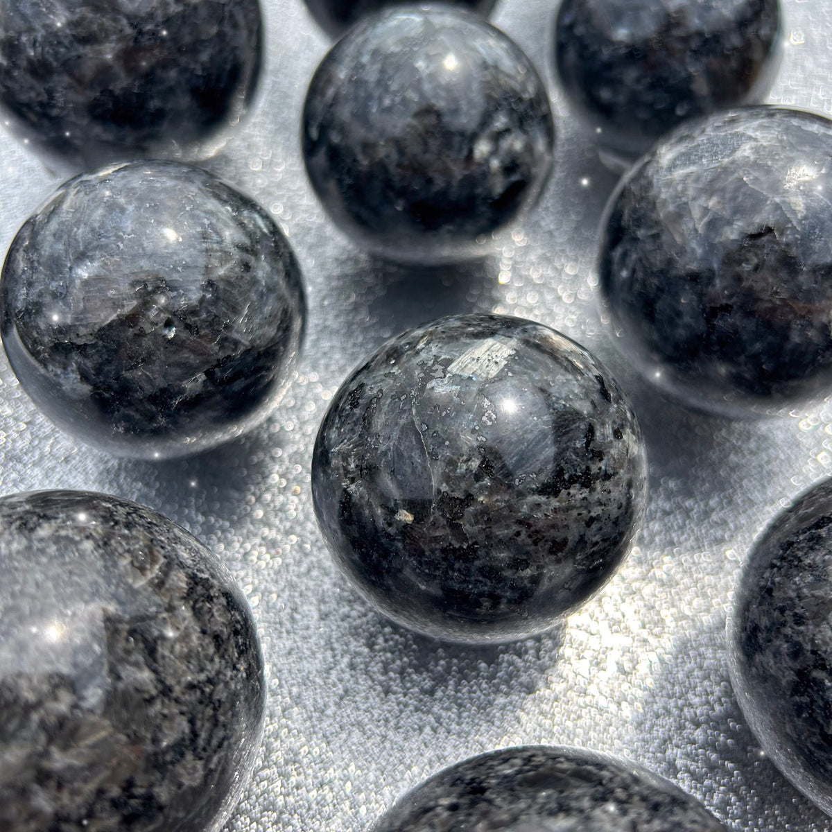 Larvikite Spheres