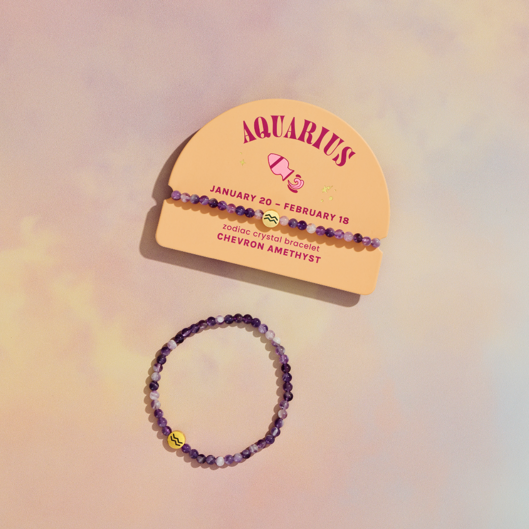 Aquarius Mini Zodiac Bracelet