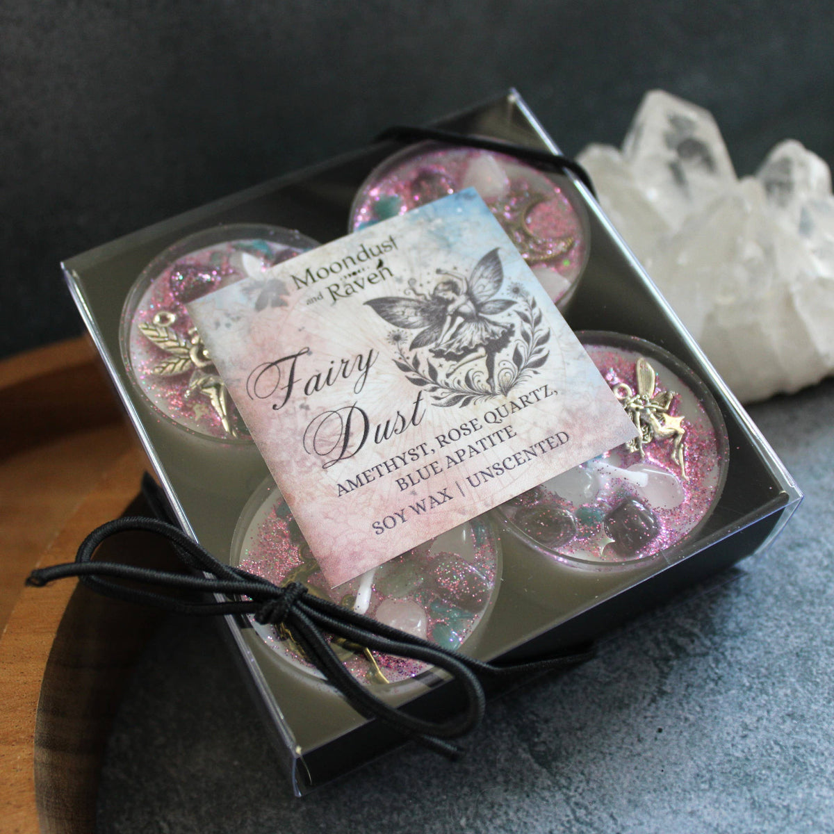 Fairy Dust Tealight Crystal Candles