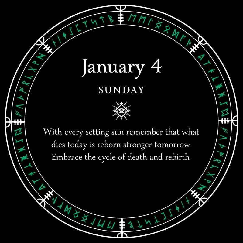 2026 Witch's Calendar: Daily Magick Day-to-Day Calendar