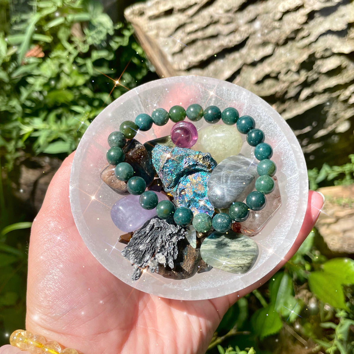 Whimsical Woodland Crystal Scoop