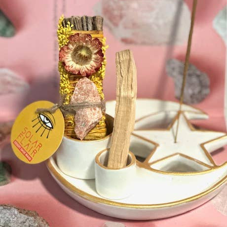 Moon Magic Fire Safe Dish & Incense Holder