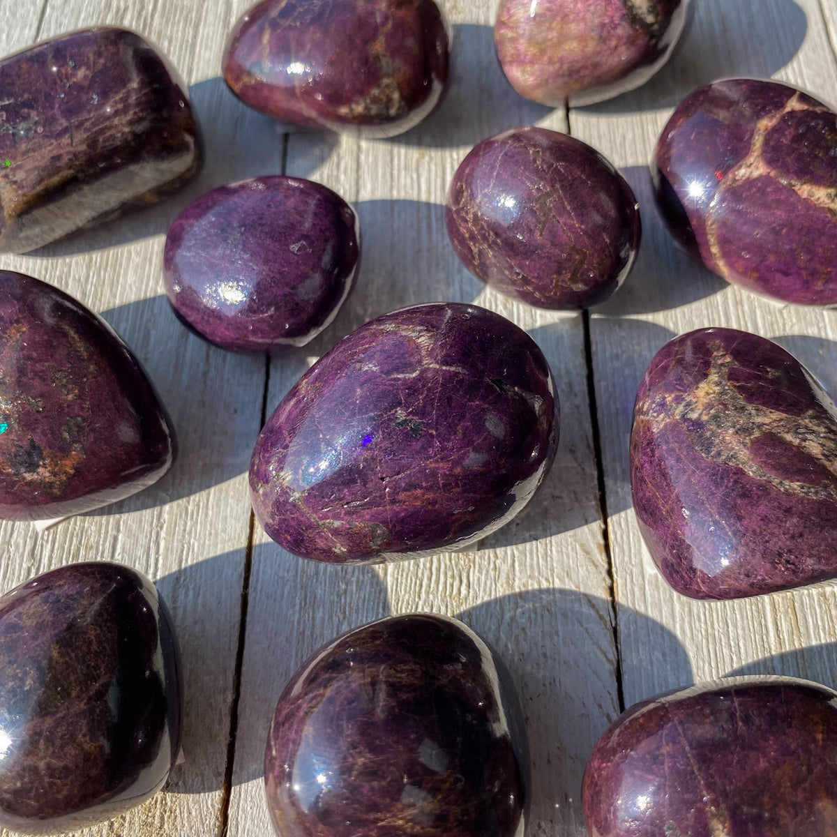 Purpurite Tumbled Pocket Stones
