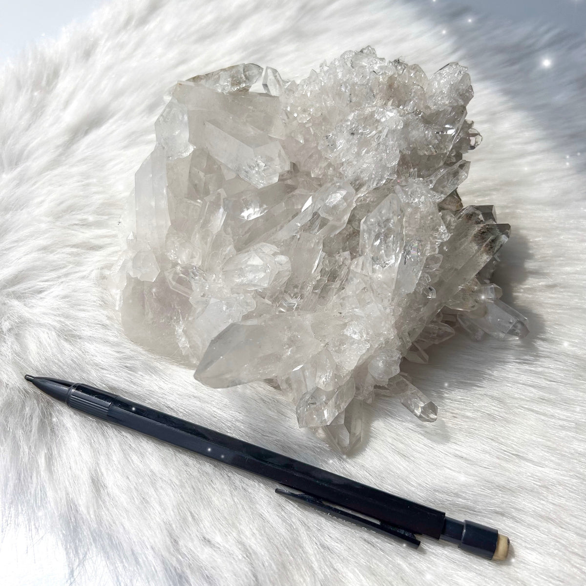 Clear Quartz Cluster - X