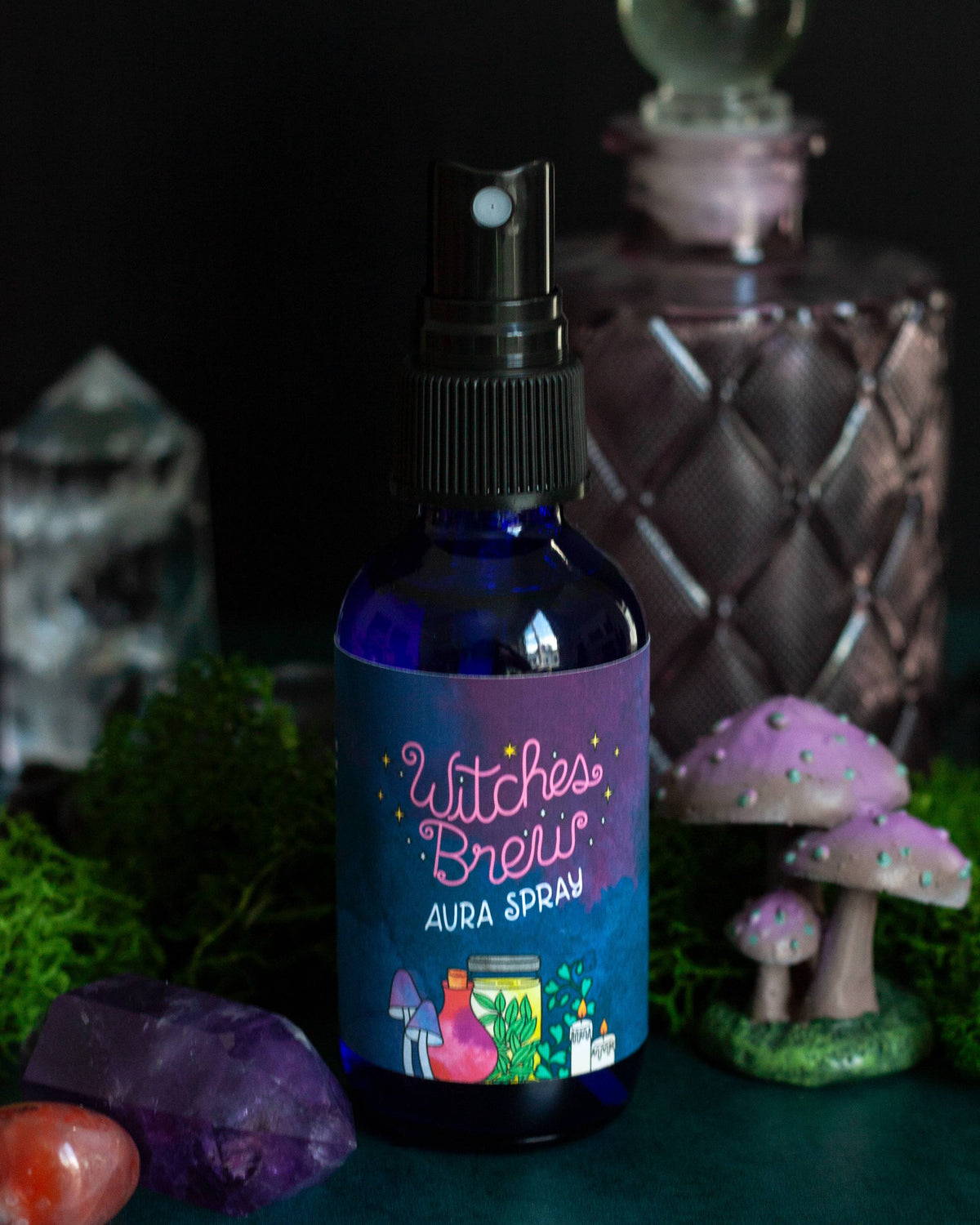 Witches Brew Aura Spray - Dark Floral
