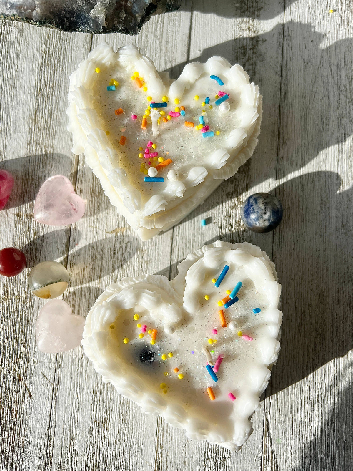 Birthday Cake Candle with Surprise Crystal Inside