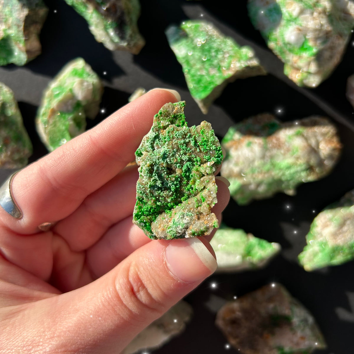 Raw Conichalcite Chunks