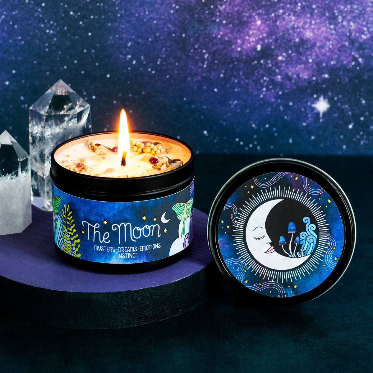 The Moon Aromatherapy Soy Candle