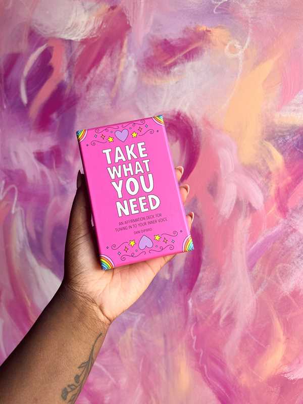 Take What You Need Affirmation Deck