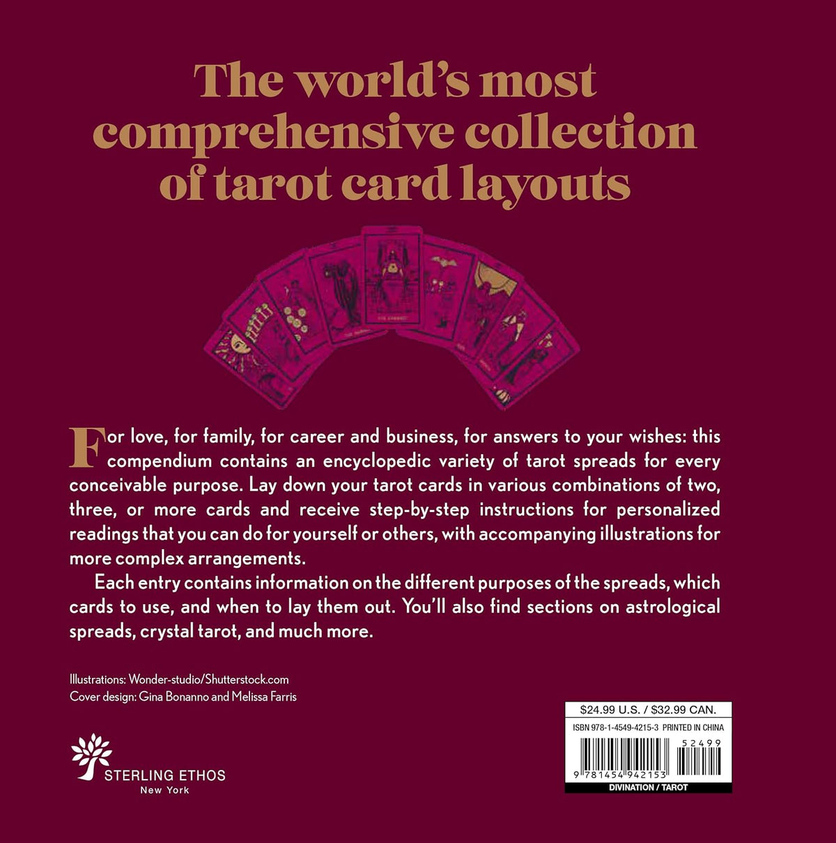 1001 Tarot Spreads: Book of Tarot Spreads for Every Purpose