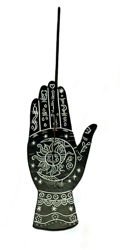 Incense Holder: Palmistry