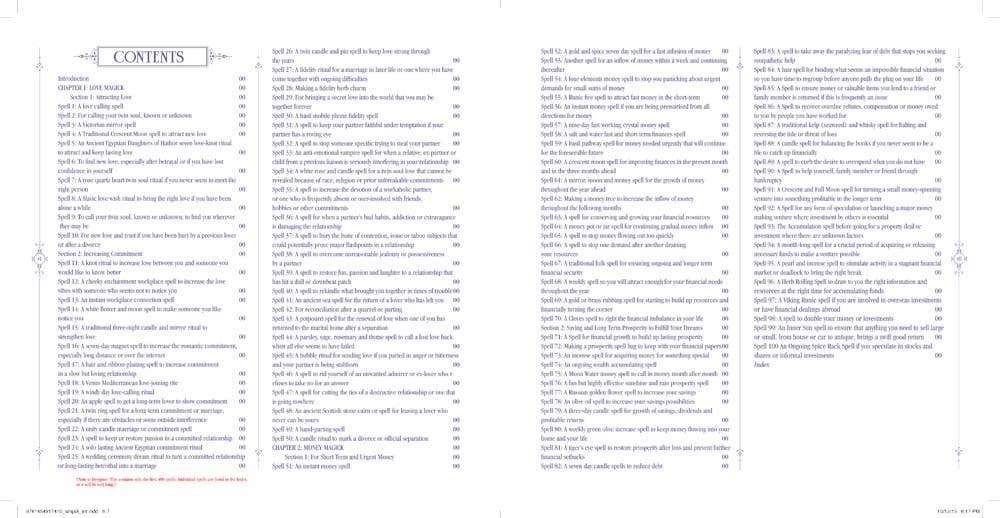 1001 Spells: The Complete Book of Spells for Every Purpose