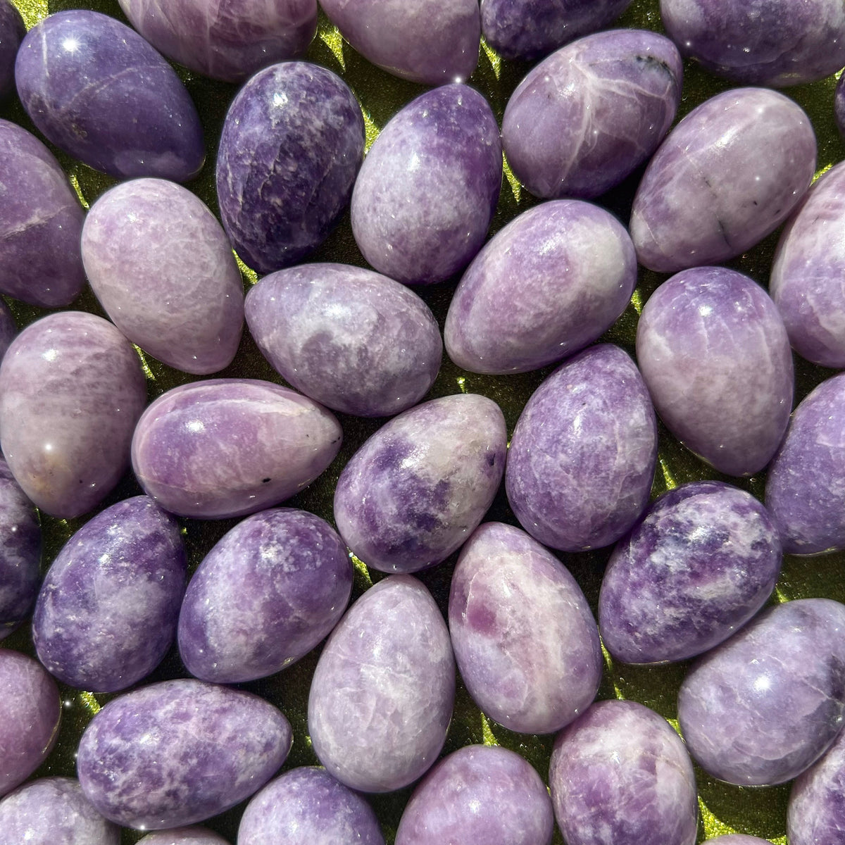 Lepidolite Eggs