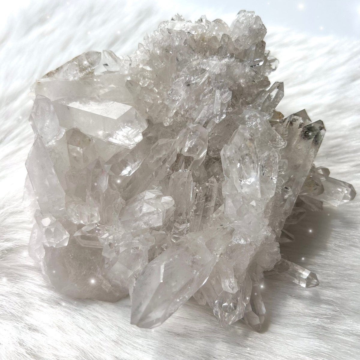 Clear Quartz Cluster - X