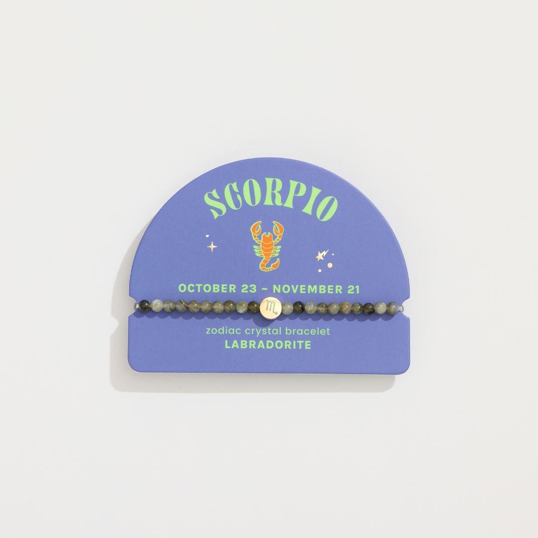 Scorpio Mini Zodiac Bracelet