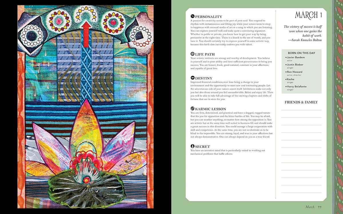 Karmic Birthday Book