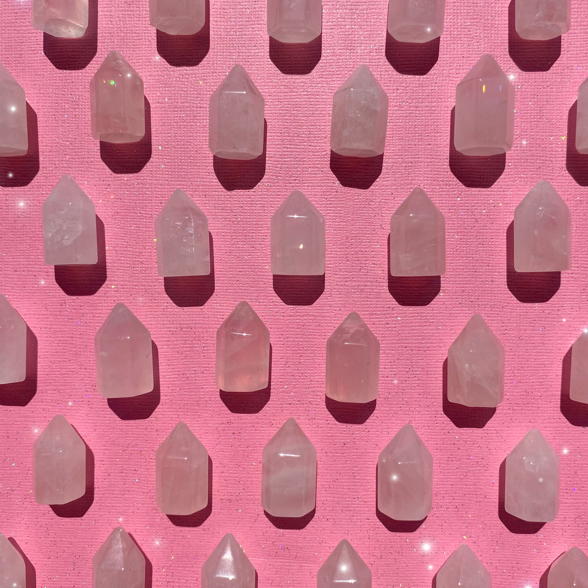 Rose Quartz Mini Points